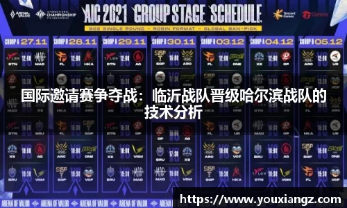 国际邀请赛争夺战：临沂战队晋级哈尔滨战队的技术分析